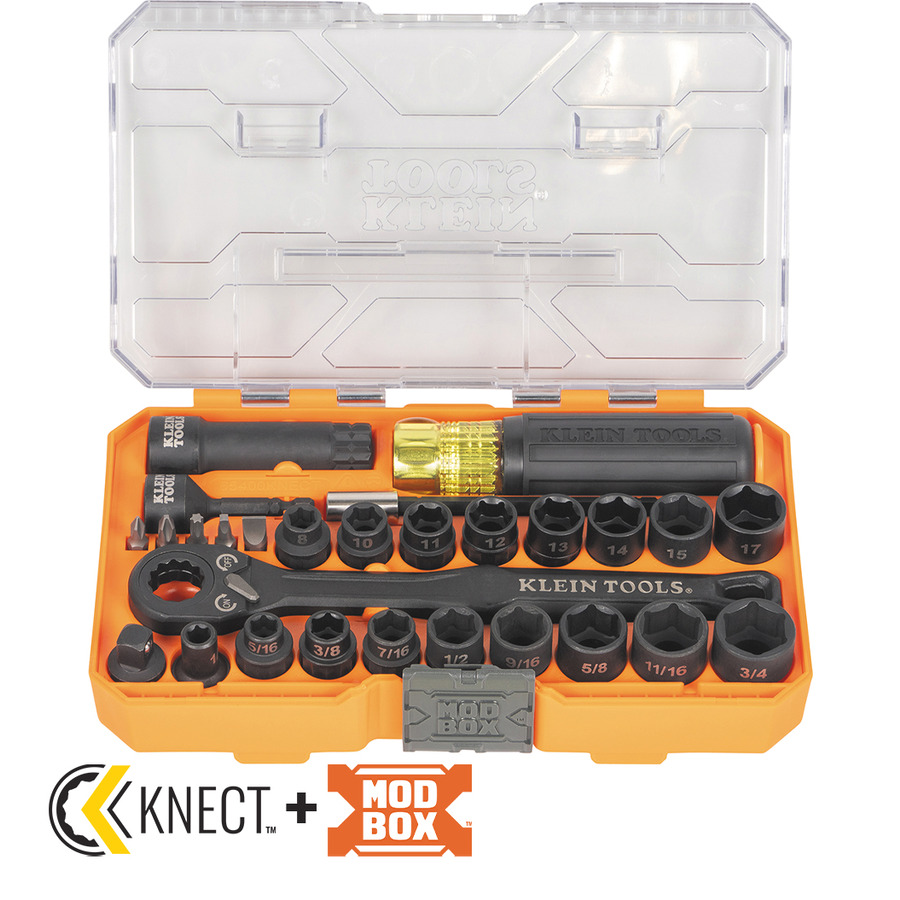 TestEquity: Klein Tools 65400KNECT Socket Set, KNECT Essential