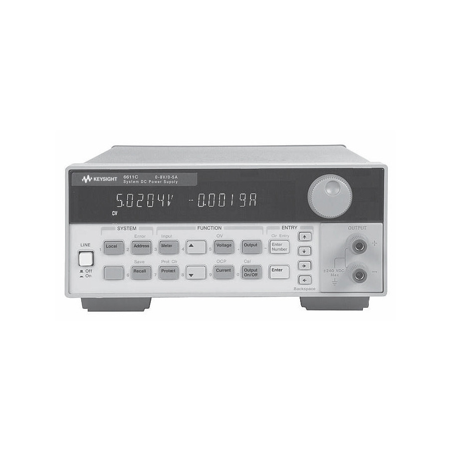 Keysight 6612B DC Power Supply, 20Vdc, 2A, 40W, 66xxB Series