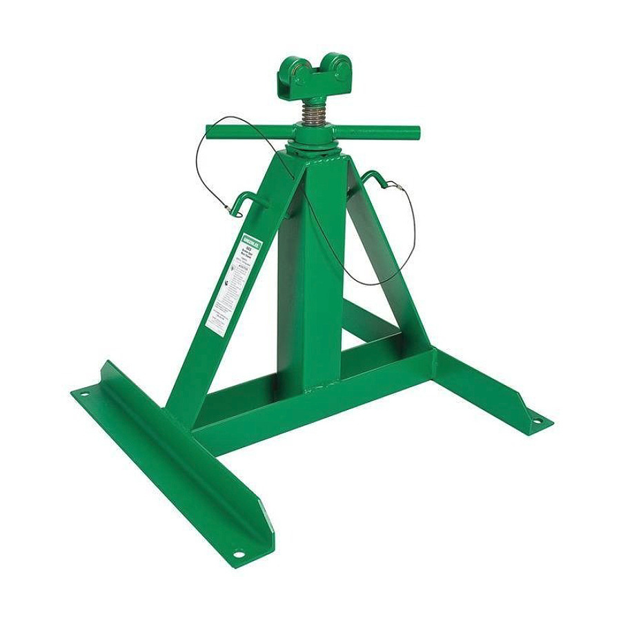 木台 TestEquity: Greenlee 683 Reel Stand, Screw Type, Steel, 2500 lb