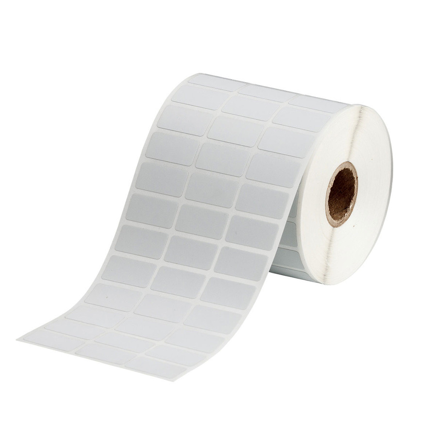 Brady THT-5-428-5-SC MetaLabel™ Metallized Polyester Labels on 1' Core, .50" x 1", 5,000/Roll