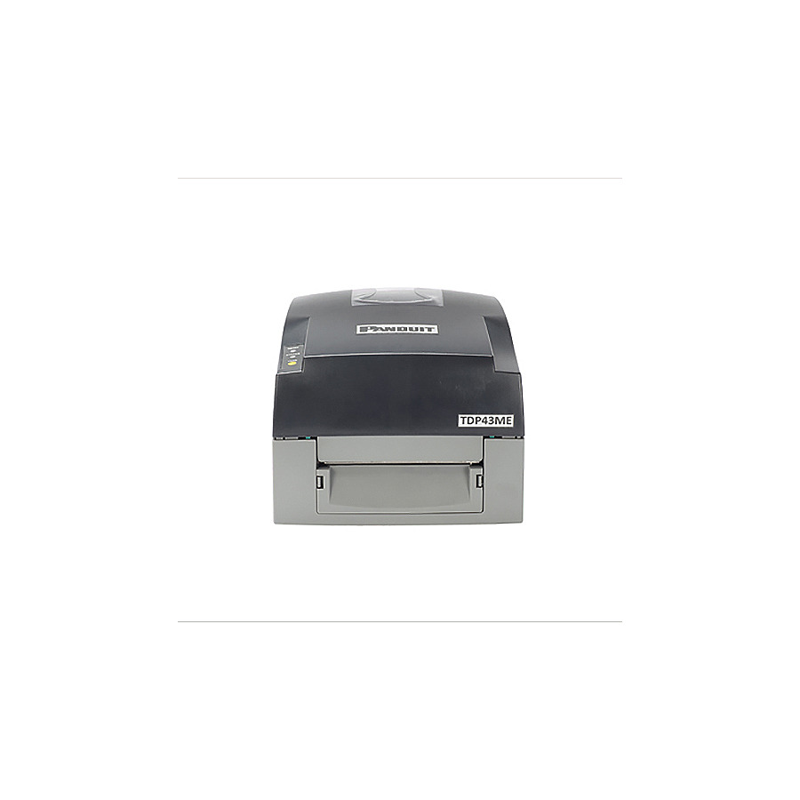 Panduit TDP43ME Desktop Label Printer, 300 dpi, 4"W Labels, Black/Gray