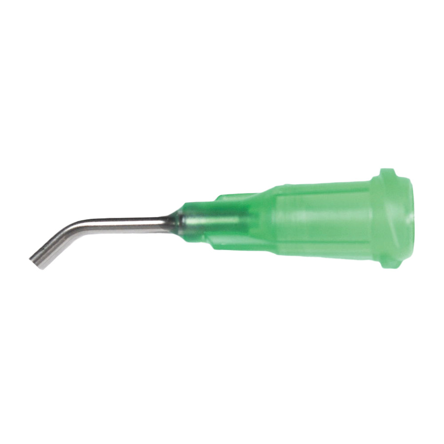 Nordson EFD 7018123 Dispensing Needle Tip, Angled, 45-Deg, 18GA