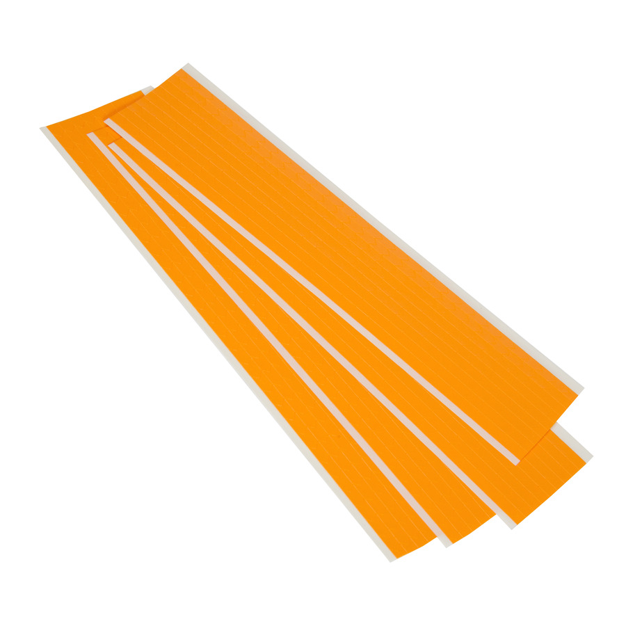 Techni-Pro 706SO011 Inspection Arrows, Paper, 3/16"x1/4", 6.4 mil, Orange, 1000/Env