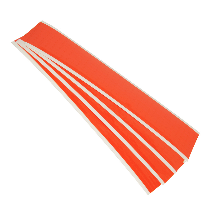 Techni-Pro 706SO1423 Inspection Arrows, Vinyl, 3/16"x1/4", 6.4 mil, Orange, 1000/Env