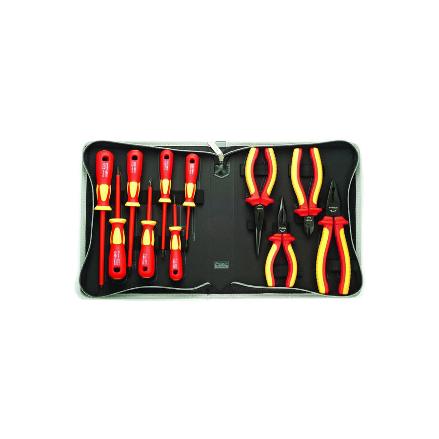 Eclipse Tools 902-218 Eclipse Tools Insulated Tool Kit w/Pch 1000V 1000V 11 Pc