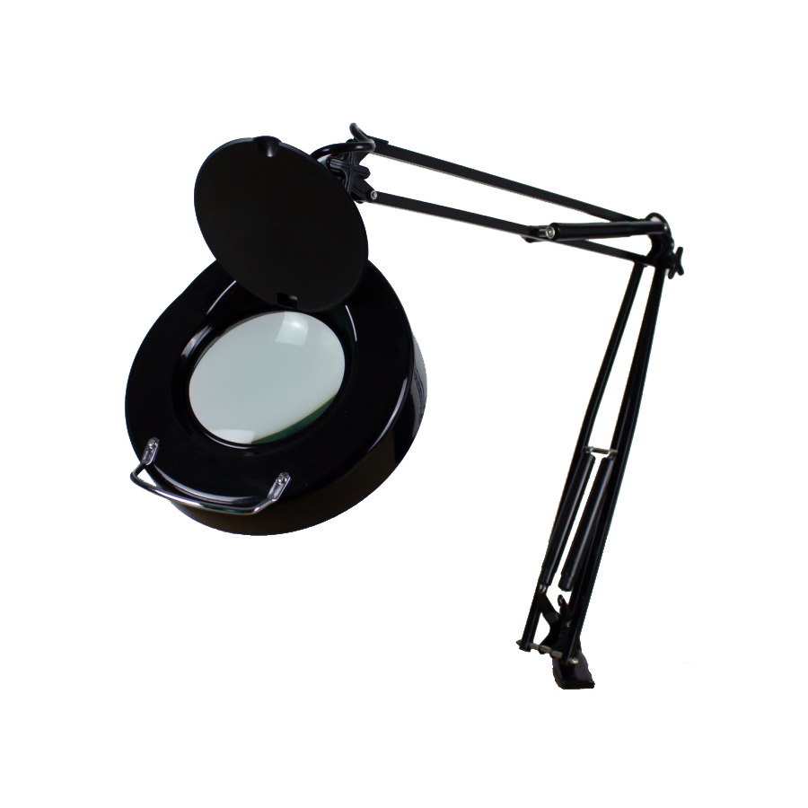 Eclipse Tools MA-1205CA-B Magnifier Workbench Lamp, Black,22 Watt Circular Fluorescent Shadow-Free Light