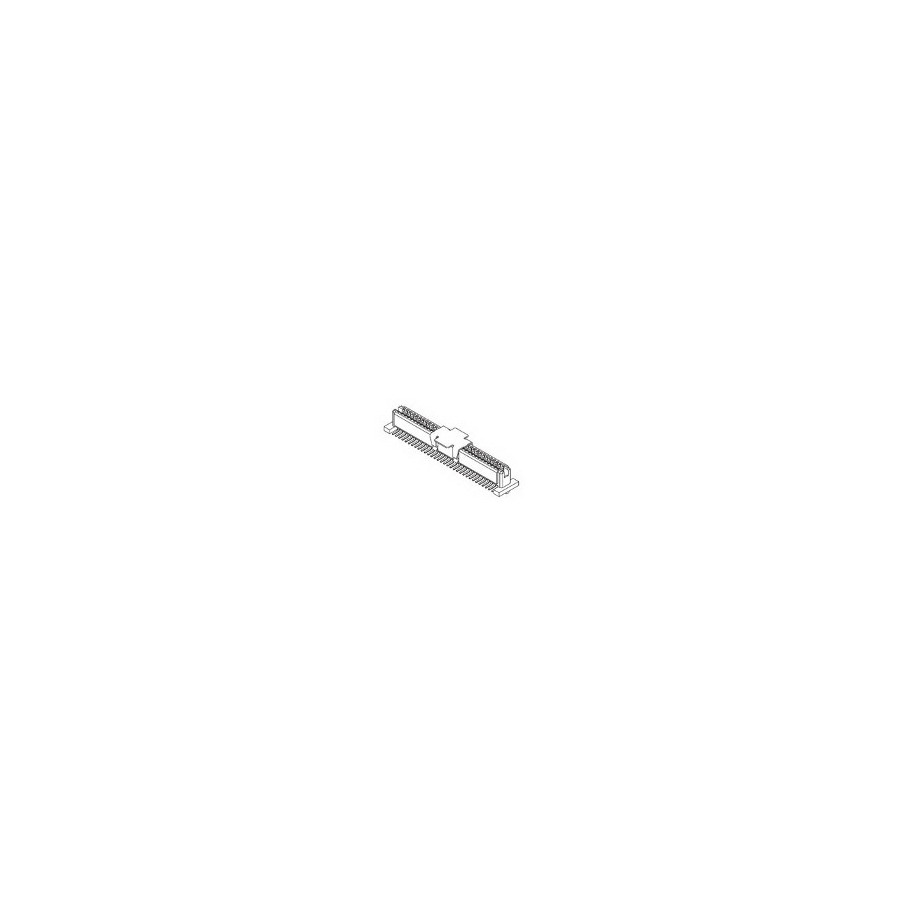 Molex 71439-1864 Board To Board & Mezzanine Connectors Mezzanine 1mm, Btb Re Btb Receptacle 30 Sau 64 Circuit,