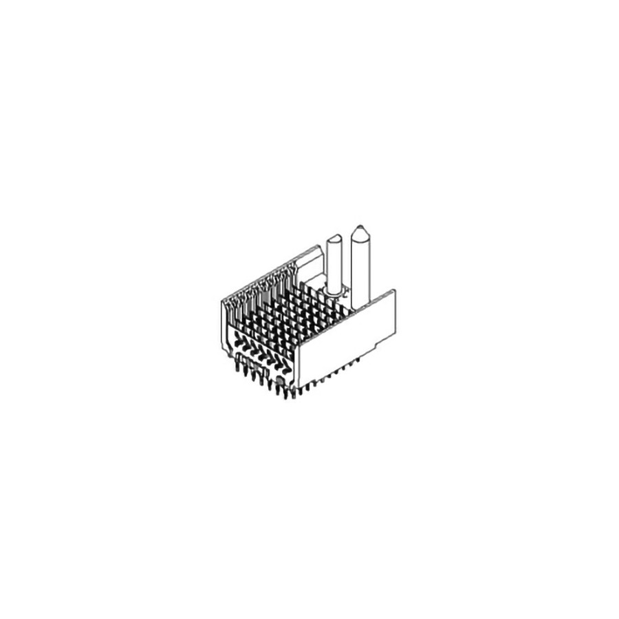 Molex 74062-9002 High Speed / Modular Connectors Vhdm Bp 8R Shld End Assembly, 10 Col Pb Free