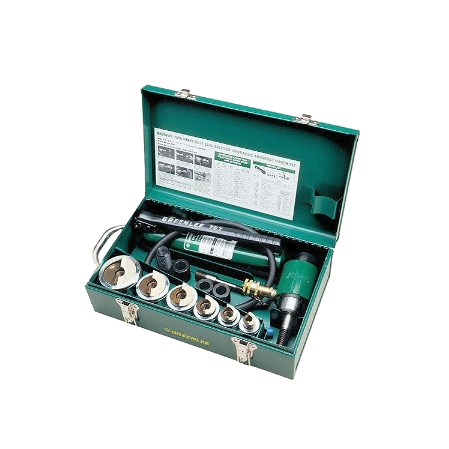 TestEquity: Greenlee 7506 Knockout Kit, Slug Splitter, Hydraulic