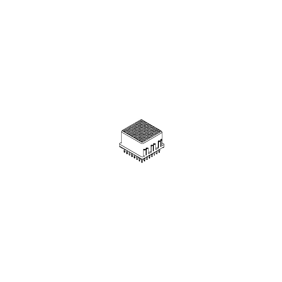 Molex 75548-6000 Board To Board & Mezzanine Connectors Pdsr Assembly64 Circuit, Sig Recep Tin Tail