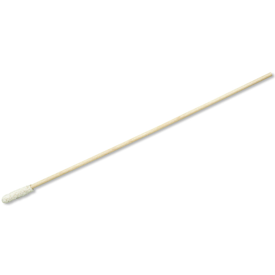 Techni-Pro 758CH170 Standard Chemical Resistant Foam Swab, Wooden Handle, 6" OAL, 50/Pk