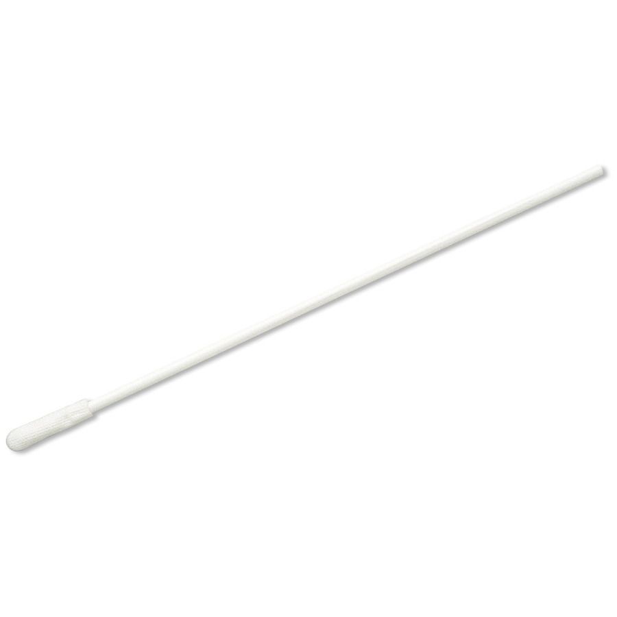 Techni-Pro 758CH3605 Symmetrical Knitted Polyester Swab, Polypropylene Handle, 6" OAL, 100/Pack