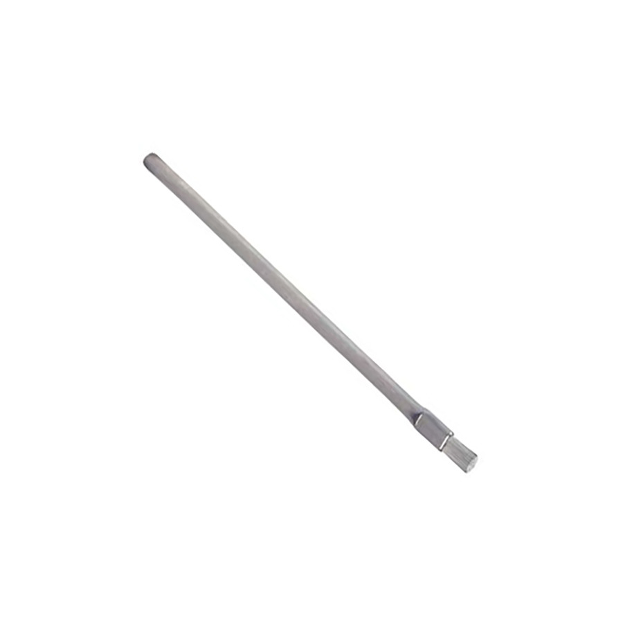 Techni-Pro 758CH609 Applicator Brush, Static Dissipative, Nylon 5/16", 0.010 Bristle, SS, 3/16"x4-1/2" Handle, ESD