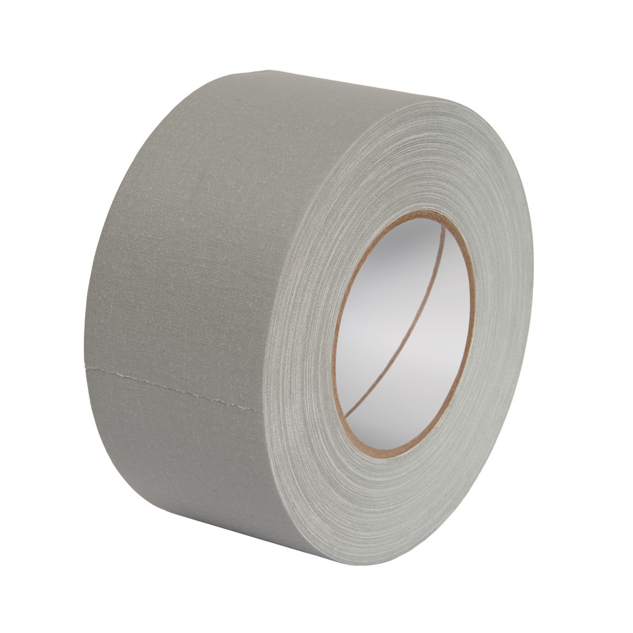 Techni-Pro 758IE2002 Gaffers Tape, 2"x55 Yds, 3" Core, 11 mil, Gray Vinyl, SRB