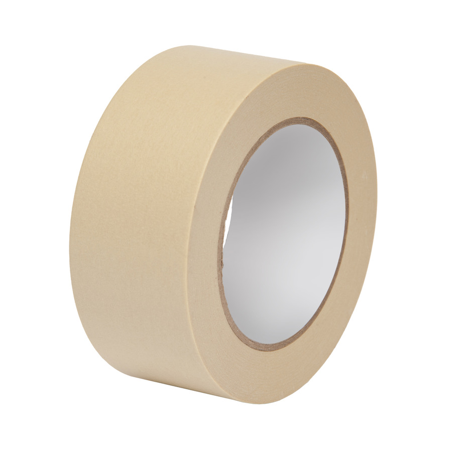 Techni-Pro 706LB12000 Masking Tape, 2"x60 Yds, 3" Core, 7.5 mil, Tan