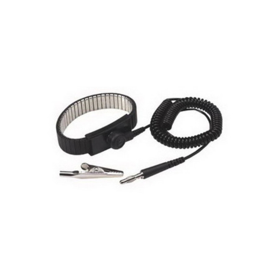 皐月恵「STRAP」 TestEquity: Techni-Pro 758ST1064 Wrist Strap, Black Metal, 7mm