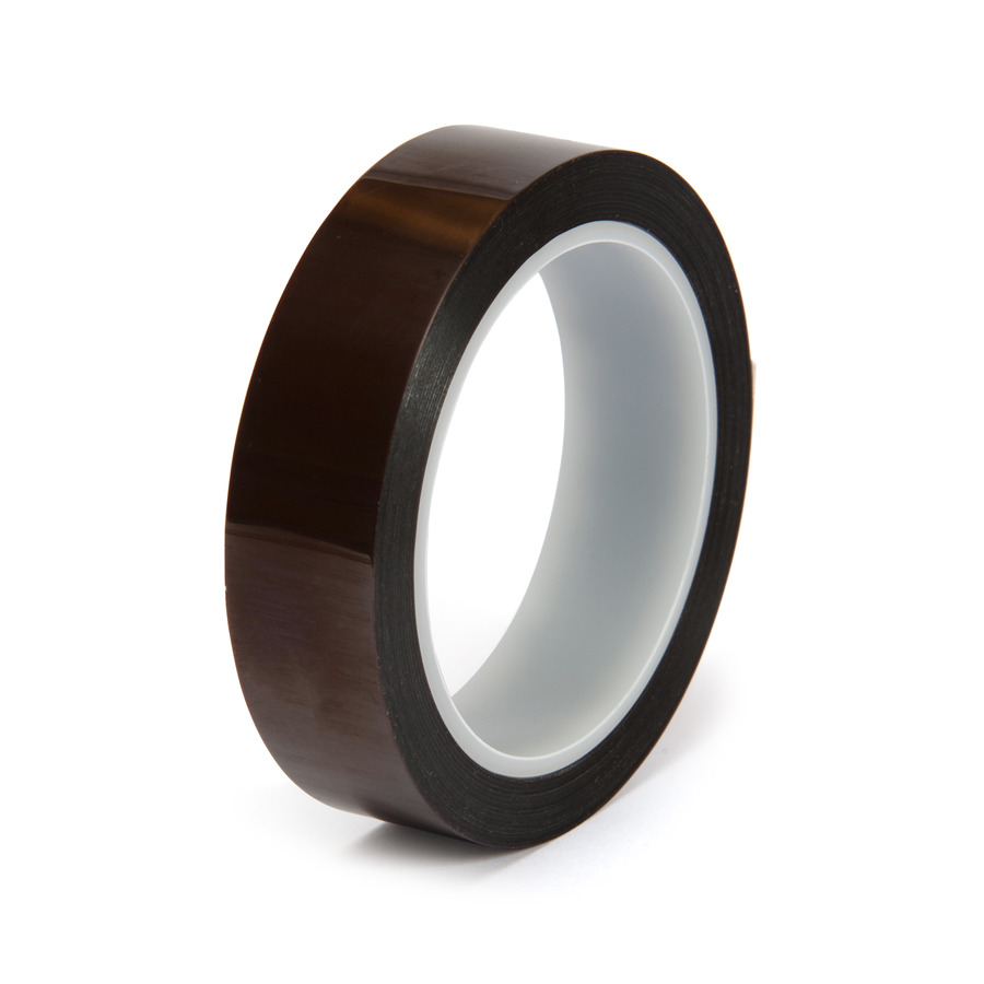 Techni-Pro 758ST9501 Kapton Tape, 1"x36 Yds, 3" Core, 4.4 mil, Silicone Adhesive