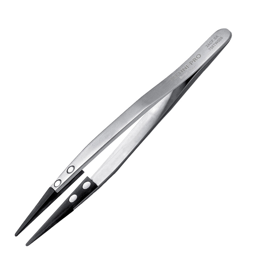 TestEquity: Techni-Pro 758TW008 ESD Plastic Tip Tweezers, Style 2A