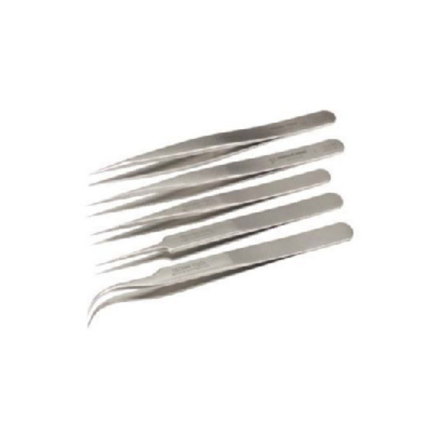 TestEquity: Techni-Pro 758TW546 Tweezer Kit, Swiss Precision, 5pcs