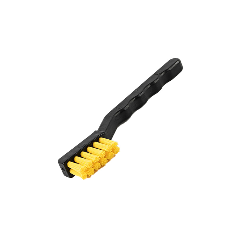 Techni-Pro 758CH901 Cleanroom Brush, Conductive, Brass/Plastic, 6" OAL