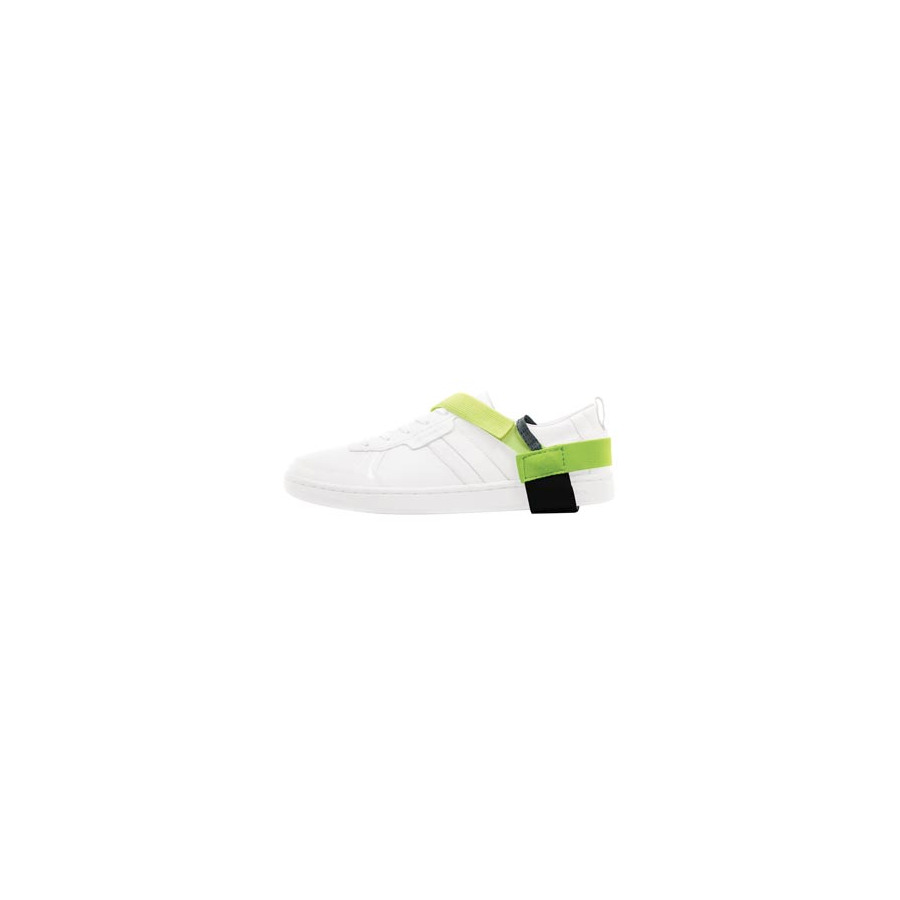 Techni-Pro 758ST295 Heel Grounder, Hook & Loop, Hi-Vis Day-Glow