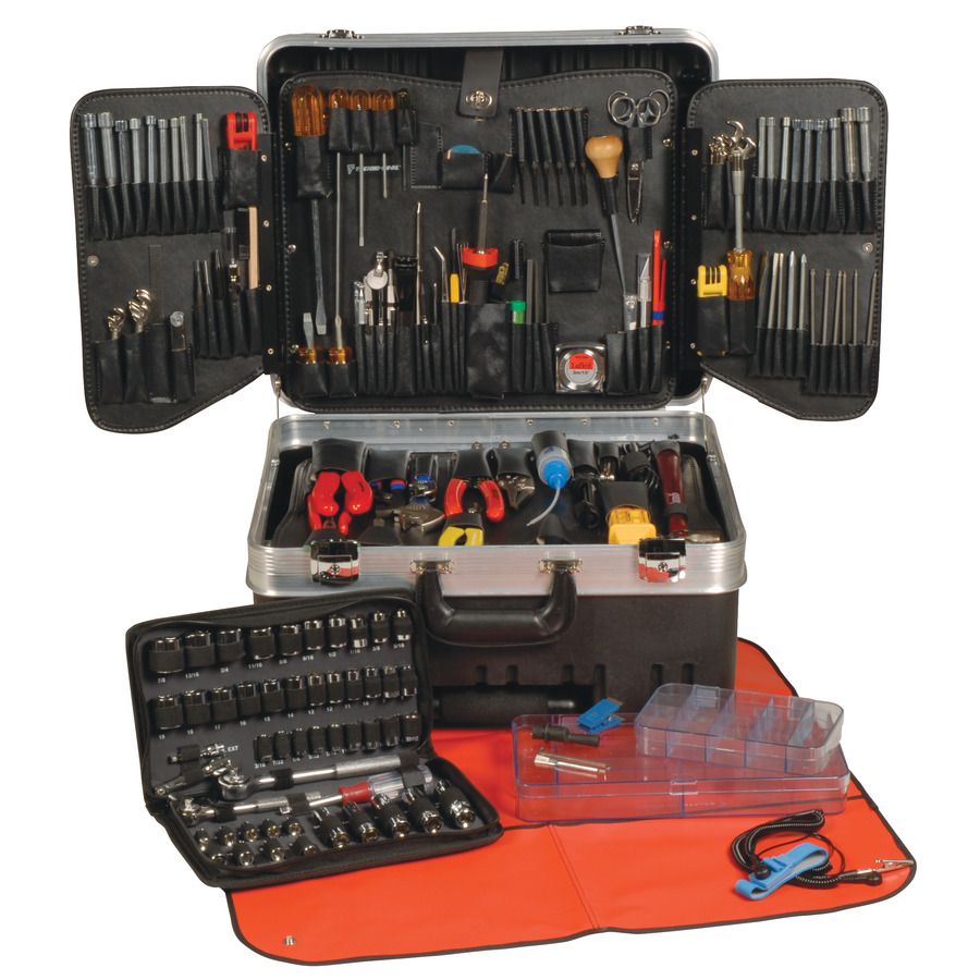 Jensen Tools 758TK359 Electronic Service Master Inch/Metric Tool Kit 191 Pieces | JensenTools