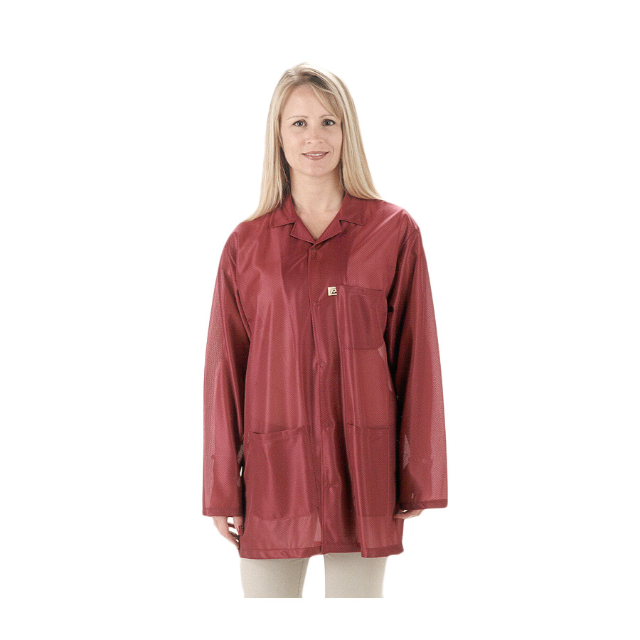 Tech Wear LOJ-33C-3XL Traditional Jacket, W/ESD Cuffs, Burga