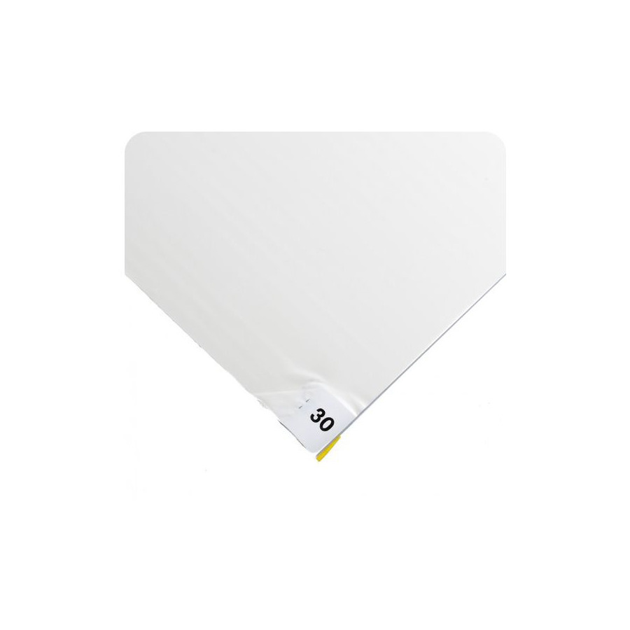 Wearwell 095.3X5WH Wearwell White Disposable Tacky Mat 60" x 36", 4/Cs