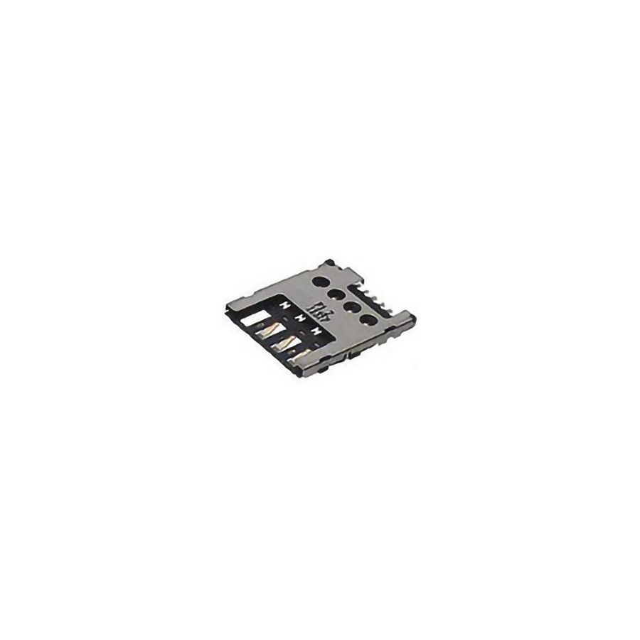 Molex 78646-3001 Memory Card Connectors Micro Sim Con Assembly, 1.45Ht Pushpull 6 Circuit,