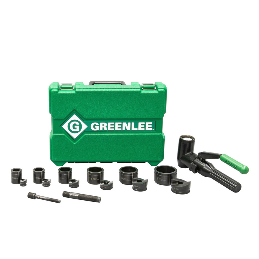 TestEquity: Greenlee 7906SB Knockout Kit with Slug-Buster, Quick