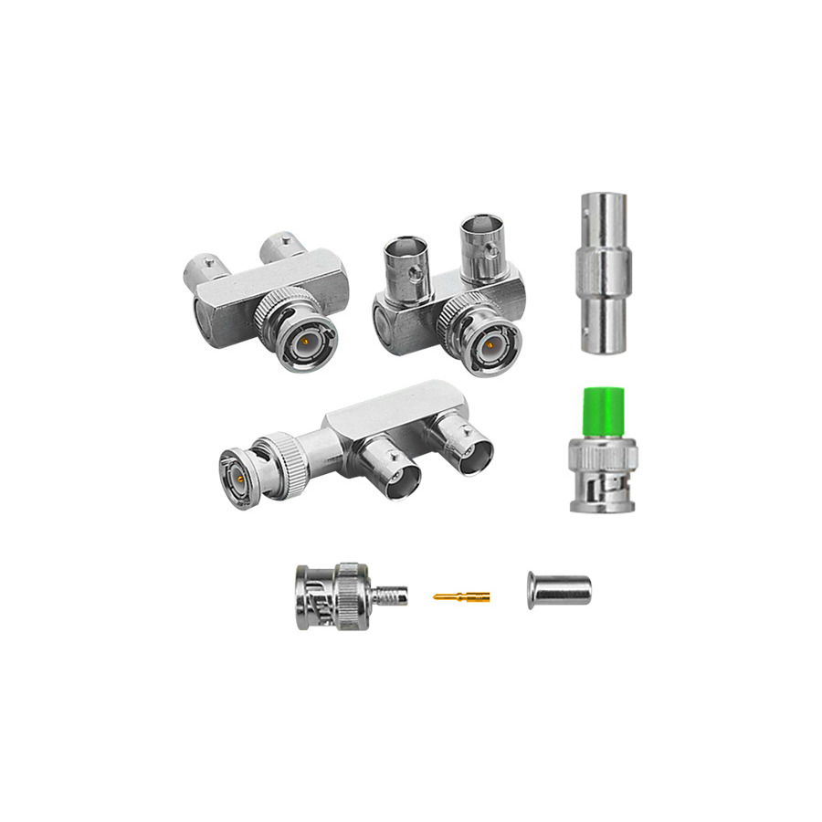 Pan Pacific BNC-3022-C BNC 3-Piece Crimp-On Connectors