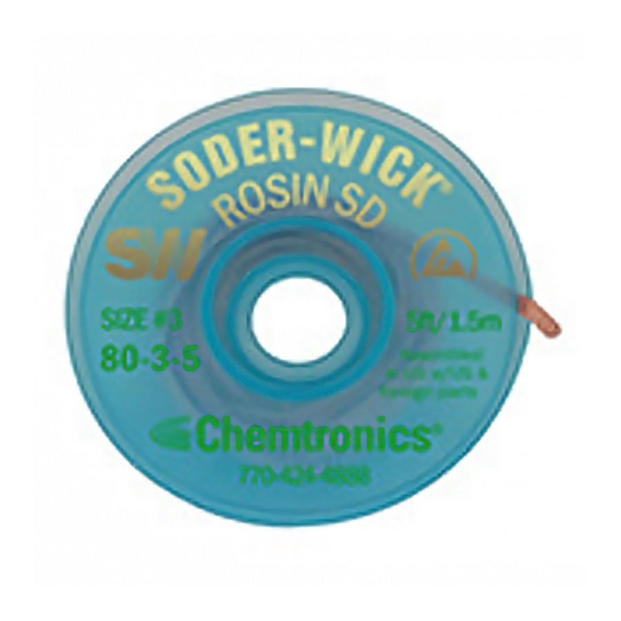 Chemtronics 7-100L Chem-Wik Desoldering Braid 075 100ft