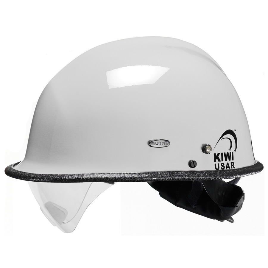 Pacific Helmets 804-3405 Rescue Helmet, ESS Goggle Mts/Ret. Eye Protector, WH, 10/Case, R3V4 KIWI USAR Series