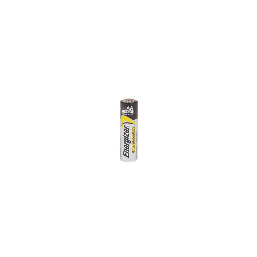 Energizer EN91 Battery, Energizer Industrial, Alkaline, Non-Rechargeable, Size: AA