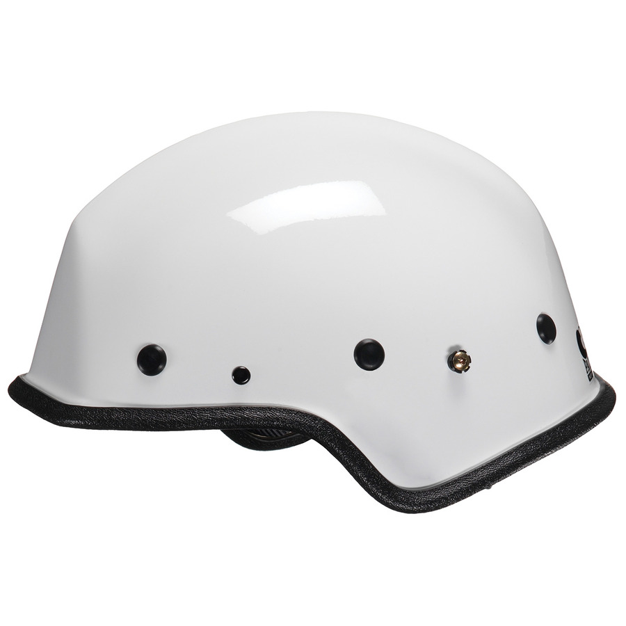 Pacific Helmets 815-3290 Rescue Helmet, ESS Goggle Mounts, White, 12/Case, R7H Series