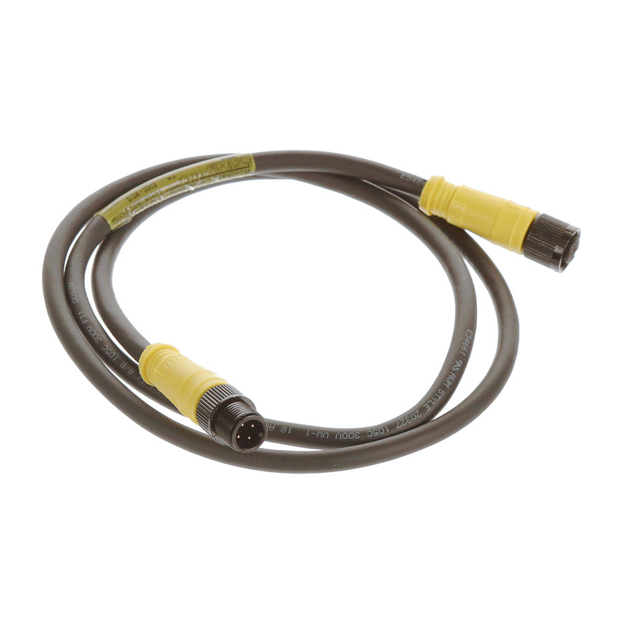 TestEquity: Molex 82422-M010 Mic 4P M/Mfe 1M #18/4C AWG Tpe Black