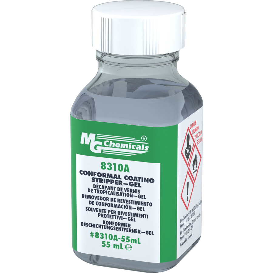 MG Chemicals 8310A-55ML Conformal Coating Stripper, GEL Bottle