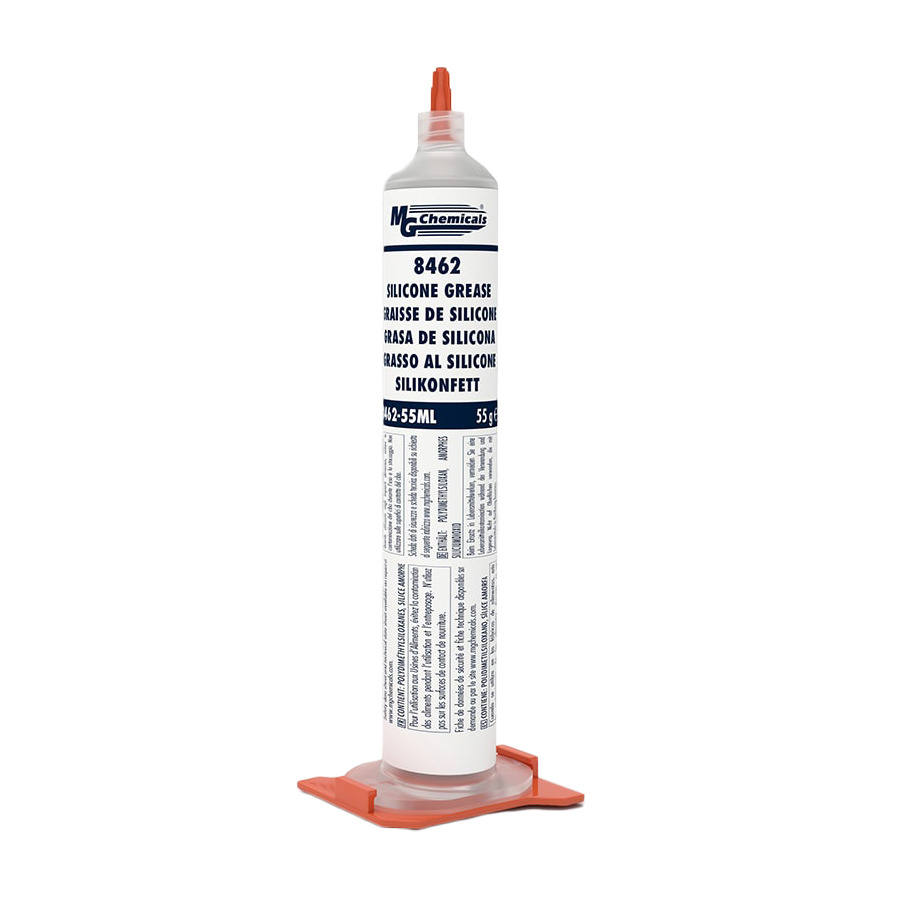 MG Chemicals 8462-55ML Translucent Silicone Grease, 3 oz., Pneumatic Cartridge