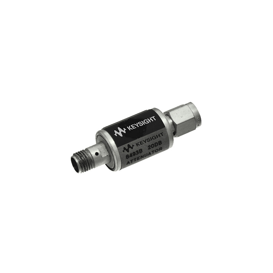 Keysight 8493B/010 Coaxial Fixed Attenuator, DC to 18GHz, 10dB Attenuation, SMA(m/f), 8493x Series