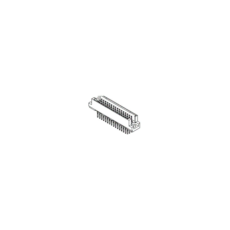 Molex 85013-4012 DIN 41612 Connector, R/2 Male 48 Male 48 Circuit