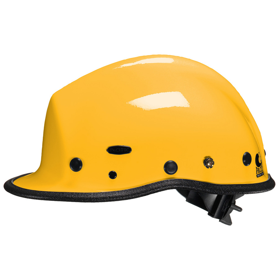 Pacific Helmets 856-6324 Rescue Helmet, ESS Goggle Mounts, Yellow, 14/Case, R5SL Utility Series