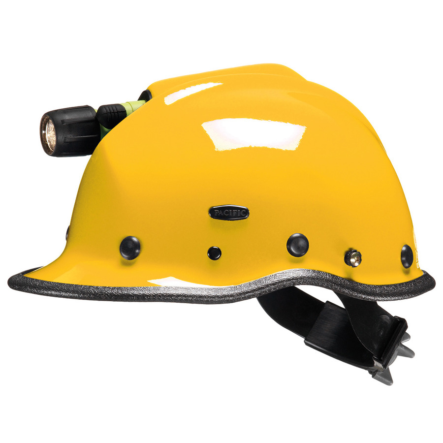 Pacific Helmets 860-6031 Rescue Helmet, ESS Goggle Mts/Built-in Lgt Holder, YW, 17/Cs. R5T Series