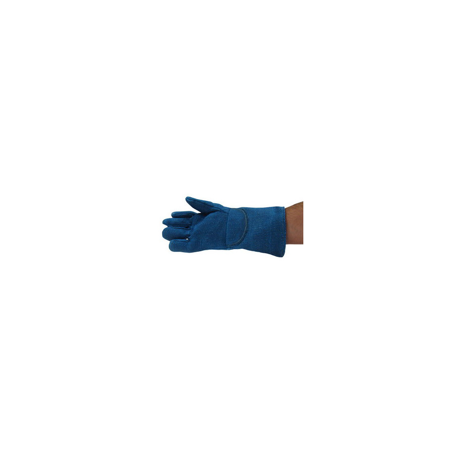 R3 Safety 980VG Gloves, UASI Heat Resistant Gloves, Blue, 1/Pair