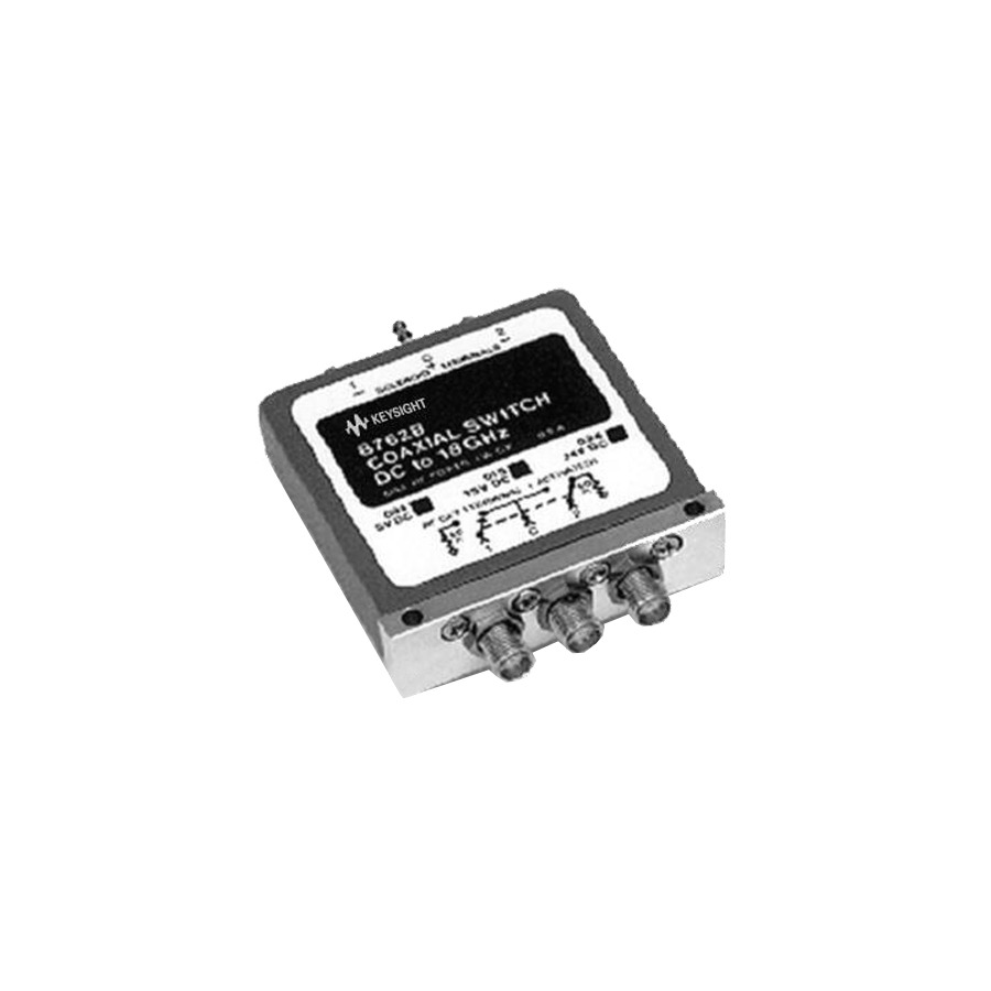 Keysight 8762B/T24 Coaxial Switch, DC to 18 GHz, SPDT