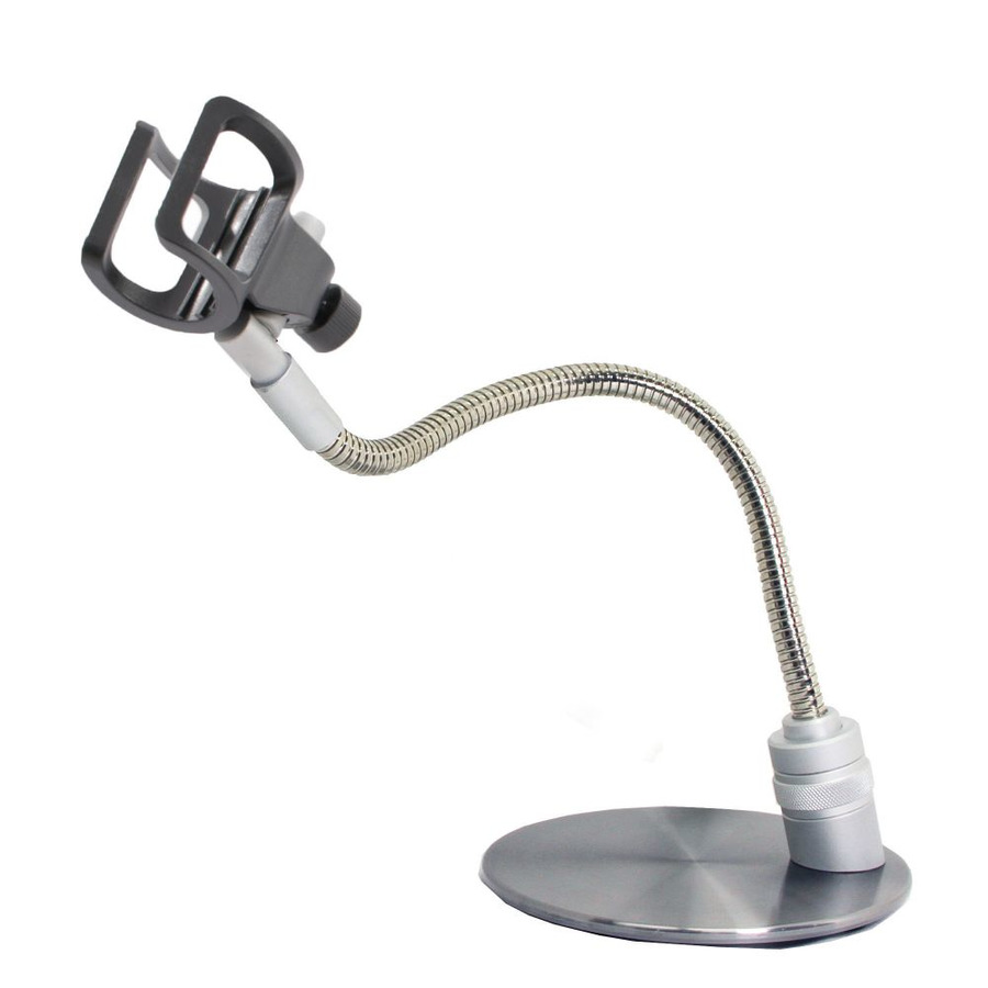 Dino-Lite MS33W Articulating Stand, Desktop, 360 deg, Silver/Black, Metal Base, Dino-Lite Series