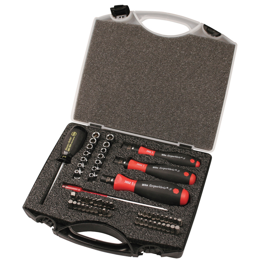 TestEquity: Wiha 28589 Bit Set, TorqueControl, 59 Pieces, 1 to 50