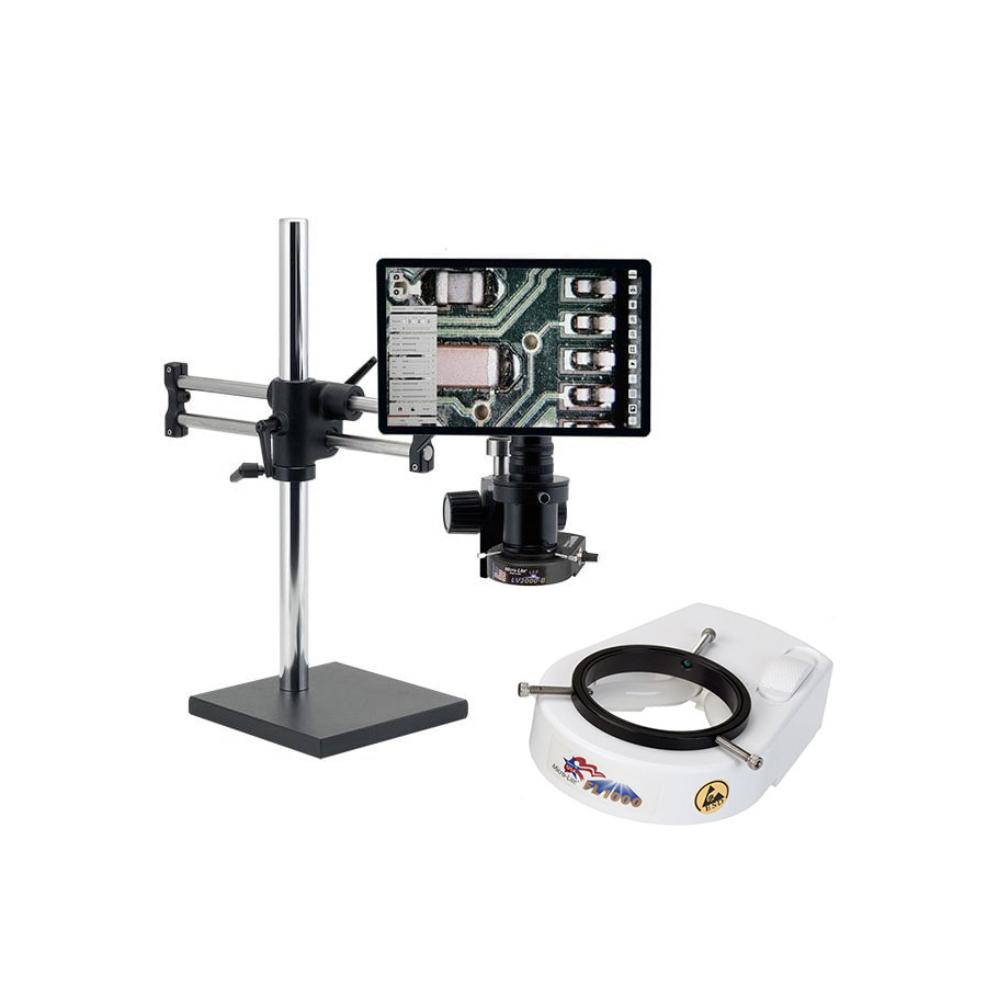 O.C. White TKSS-F HD Integrated Digital Microscope, High-Output Fluorescent Bulb, Super-Scope Series