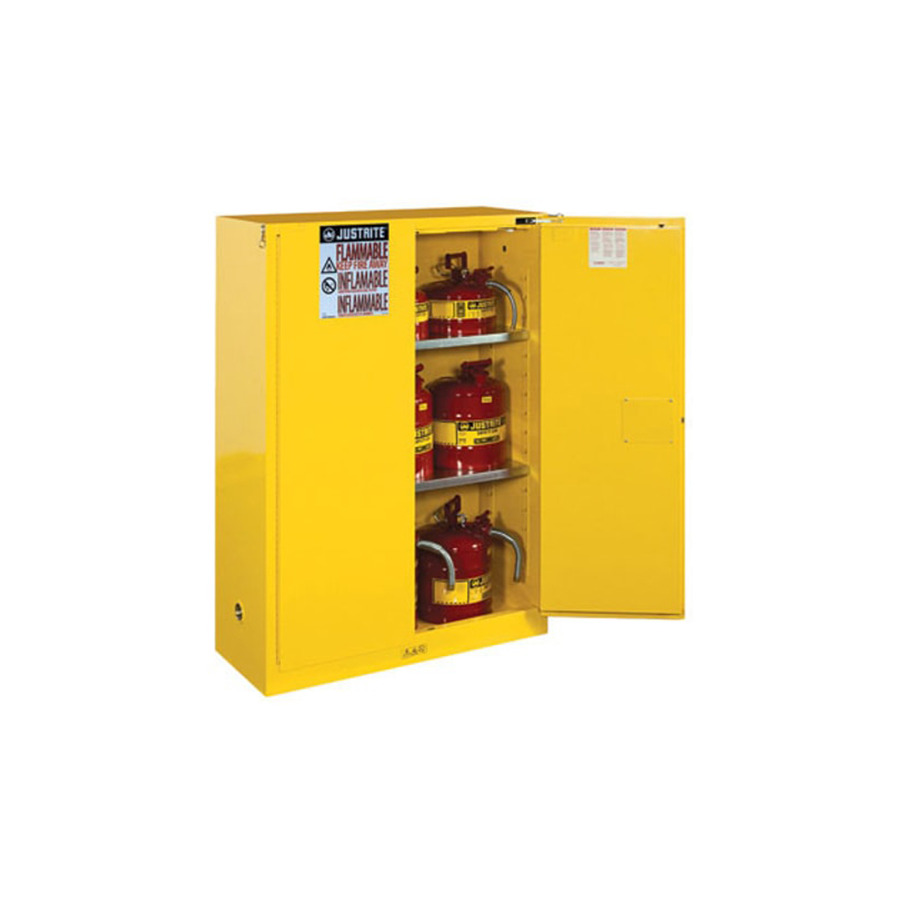 TestEquity: Justrite 894520 Safety Cabinet, Flammable Material, 45