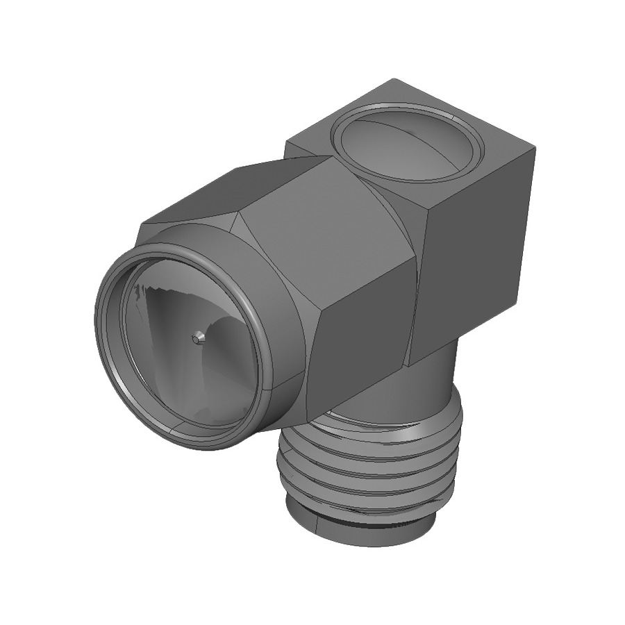 Amphenol RF 90112511SF Adapter, M55339/0230001 SMA Plug to SMA Jack