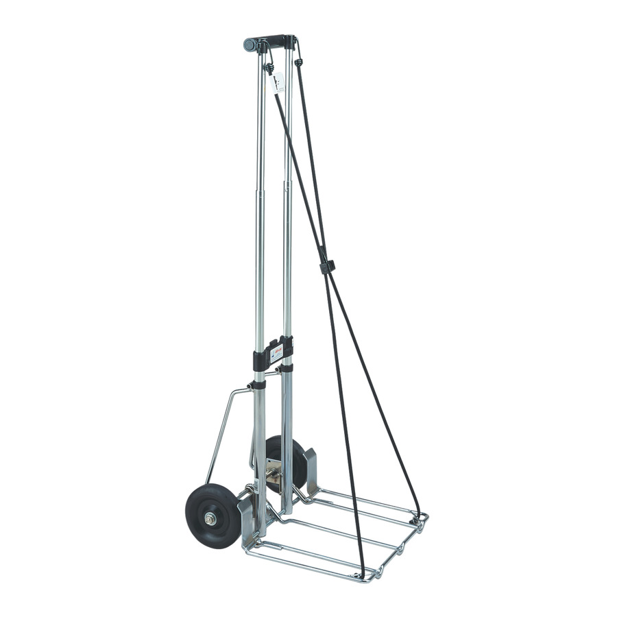 Remin SUPER600/REGULARWHEELS Travel Cart, 300 Lbs Capacity, 48", 2-6" Rubber Wheels, Kart-A-Bag